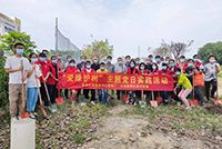 爱树护绿 共建绿色家园——天行（中国）天行在线党支部参加大龙街道党委组织
