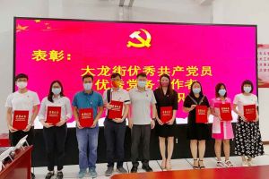 天行（中国）天行在线党支部荣获先进党组织称号、陈文舒党支部书记荣获优秀党