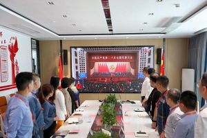 永远跟党走 奋进新征程｜天行（中国）党支部组织学习二十大精神